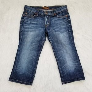 David Kahn cropped jeans 26
